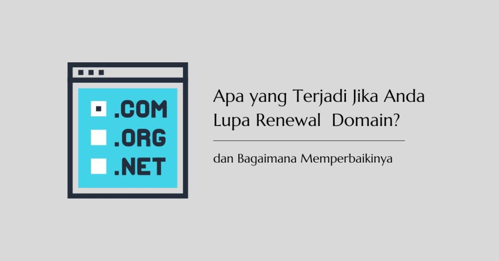 Apa yang Terjadi Jika Anda Lupa Renewal Domain dan Bagaimana Memperbaikinya