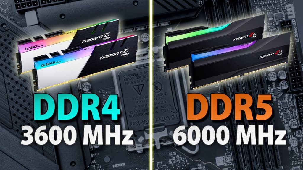 RAM DDR4 vs DDR5