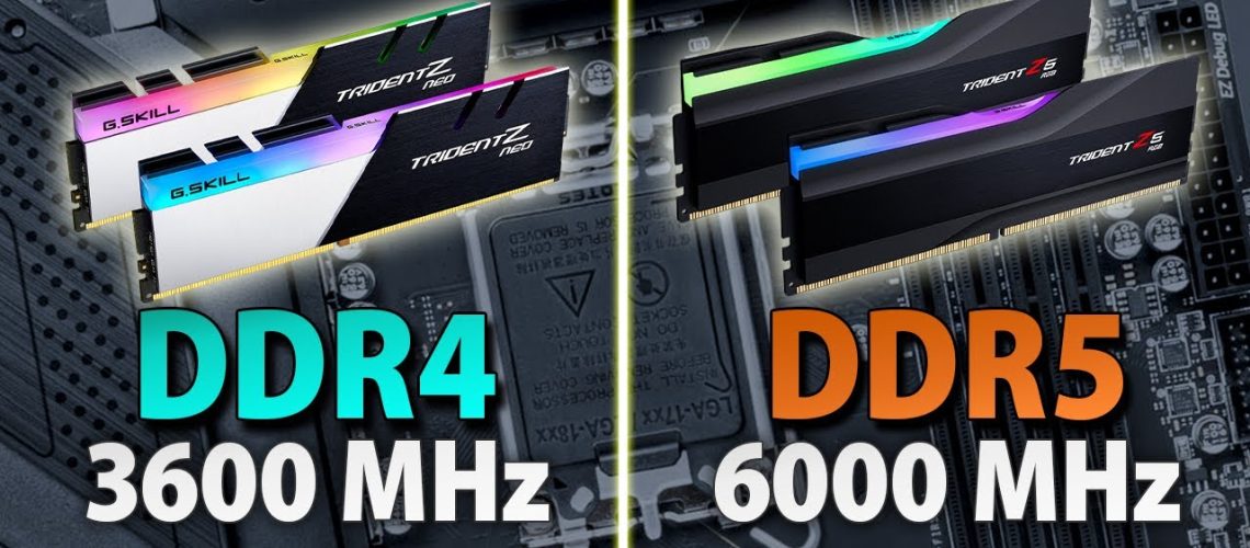 RAM DDR4 vs DDR5