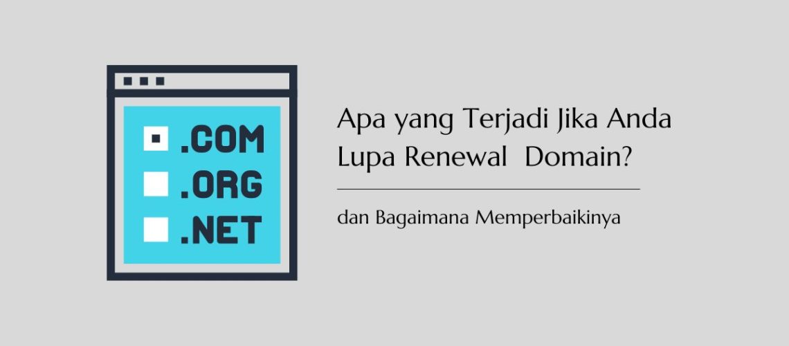 Apa yang Terjadi Jika Anda Lupa Renewal Domain dan Bagaimana Memperbaikinya