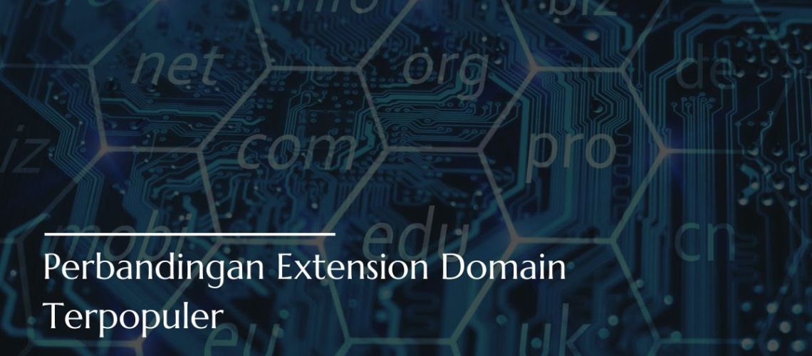 Perbandingan Extension Domain Terpopuler